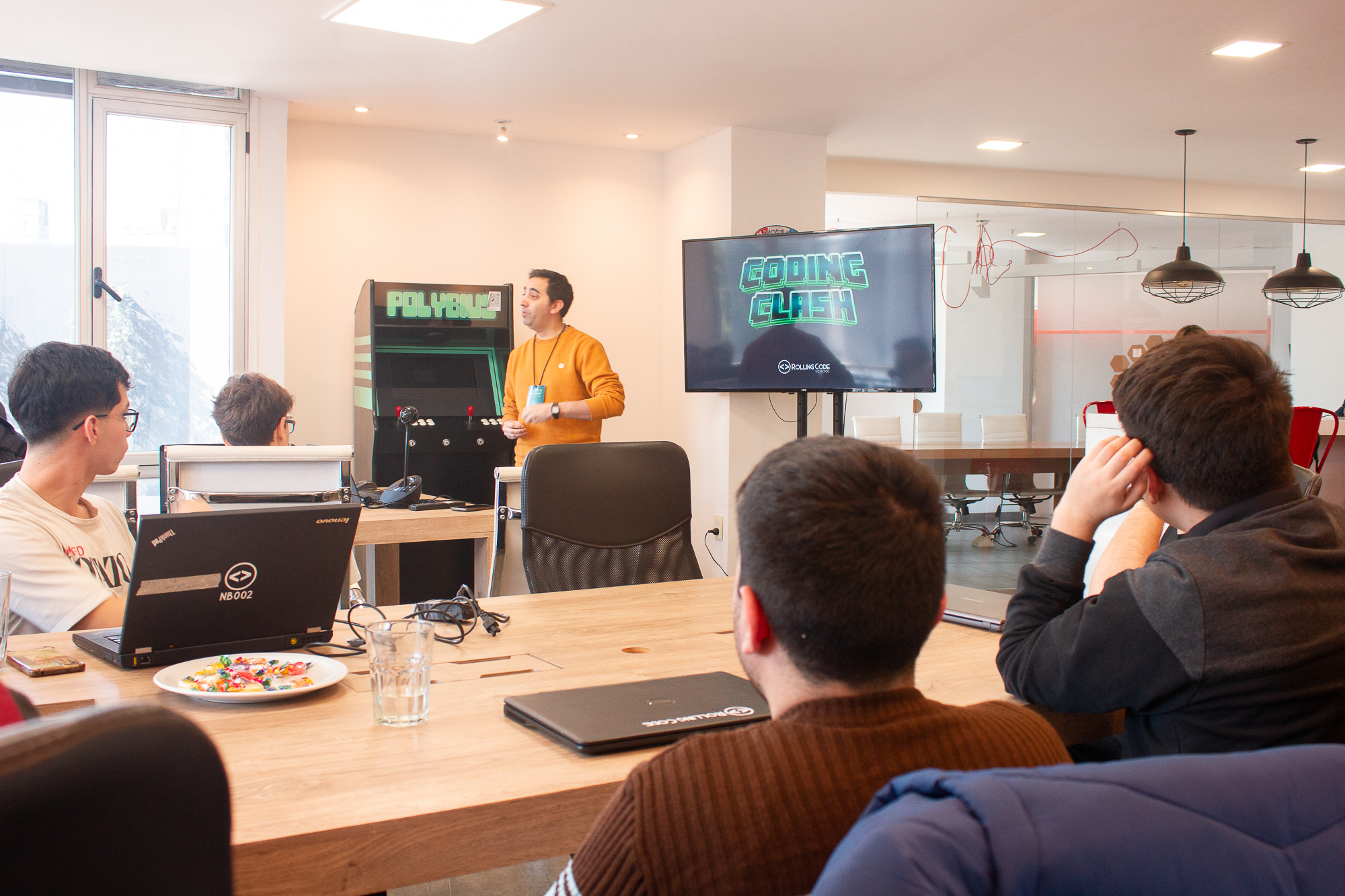 Relaxation area with comfortable seating